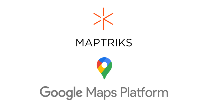 Maptriks Google Maps is Partneri